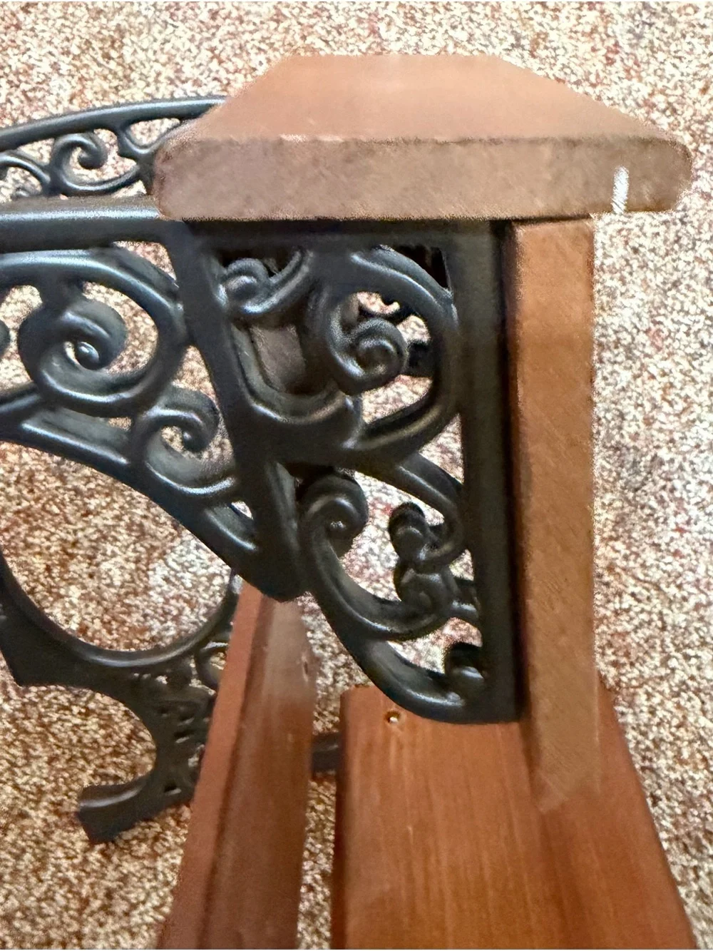 American Girl Wood @ Wrought Iron Desk Samatha’s School Desk - Retired
